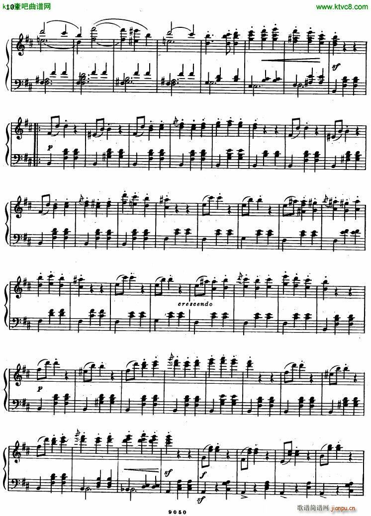 gl vals fant(钢琴谱)10