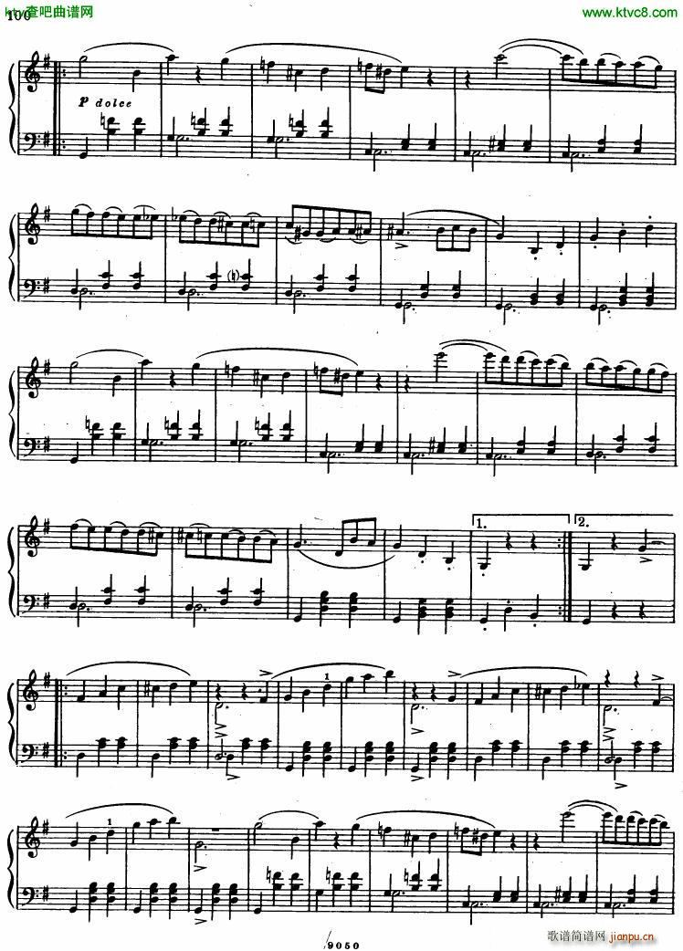 gl vals fant(钢琴谱)6