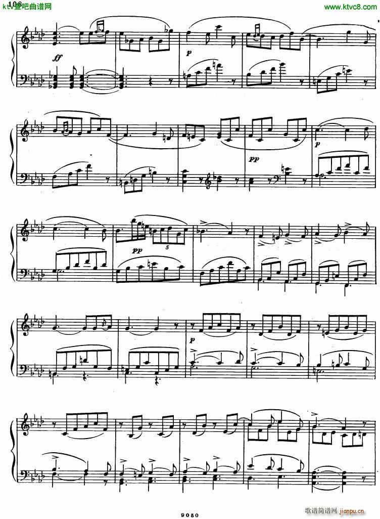 glinka nokturn(钢琴谱)3