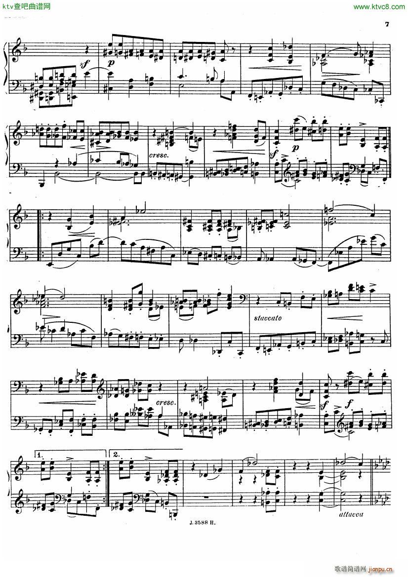 hofmann variation fugue(钢琴谱)6