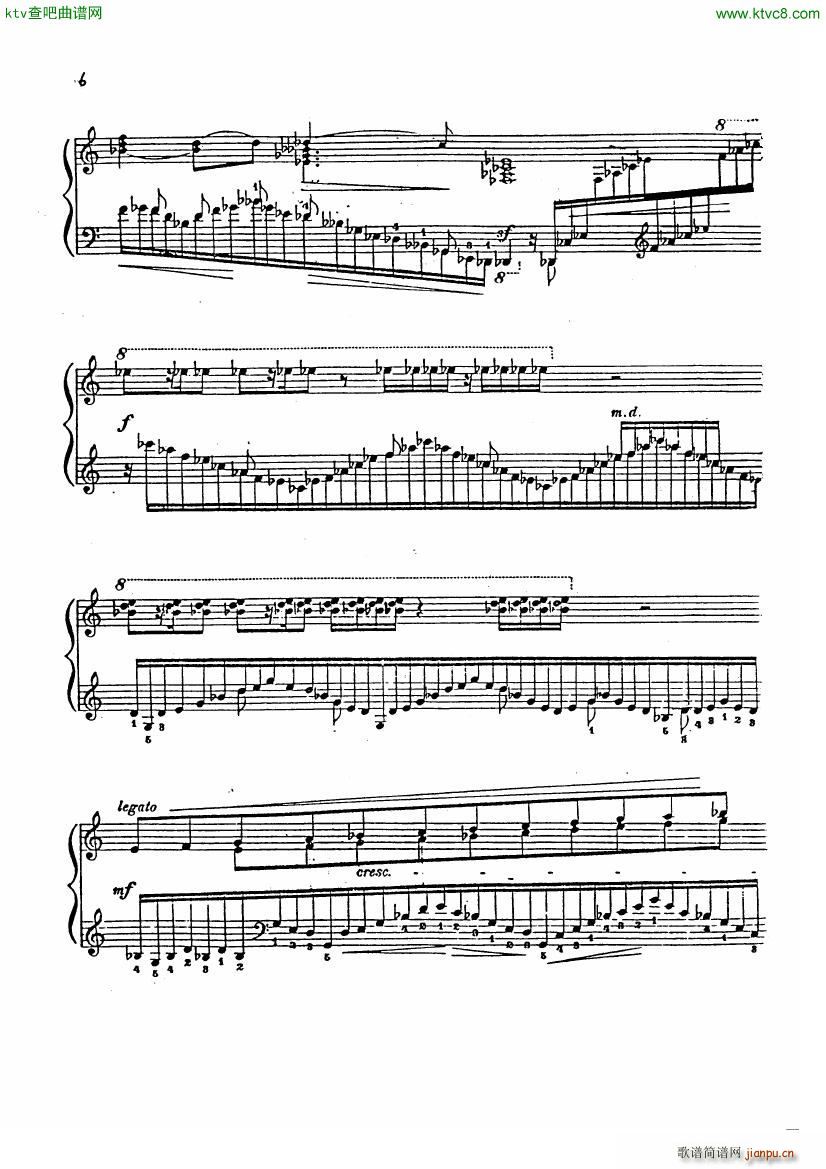 hofmann sanctuary(钢琴谱)5