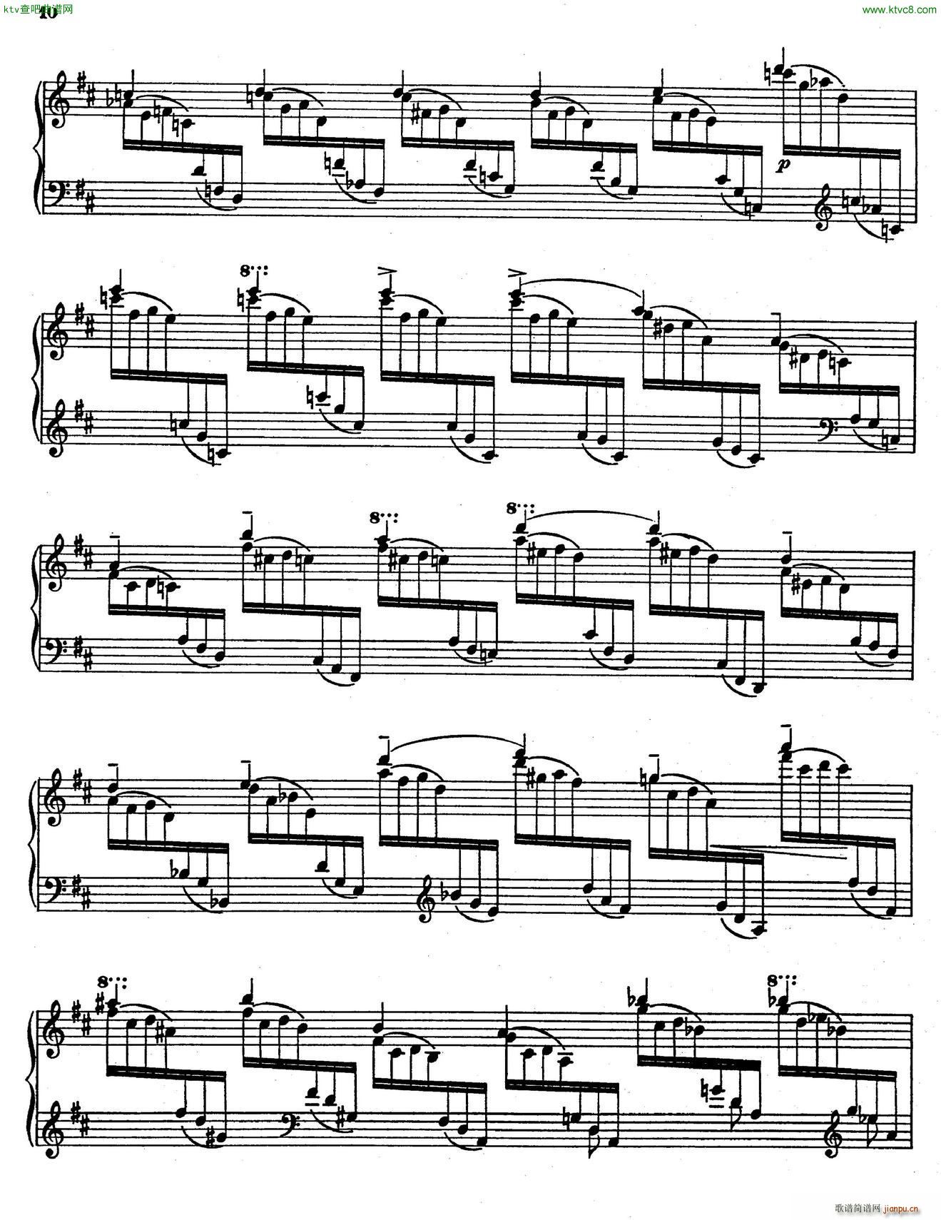 hofmann op40(钢琴谱)8