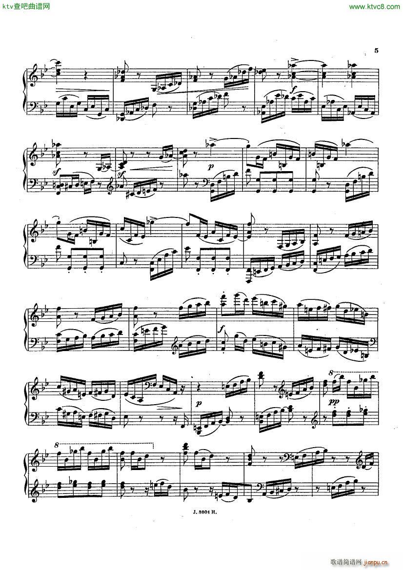 hofmann Op17 andande and presto(钢琴谱)7