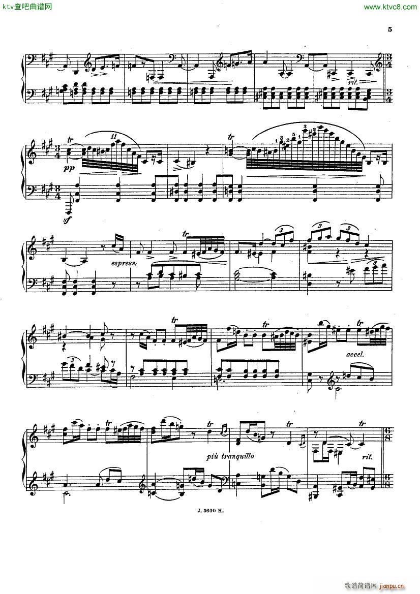 hofmann Op17 andande and presto(钢琴谱)3