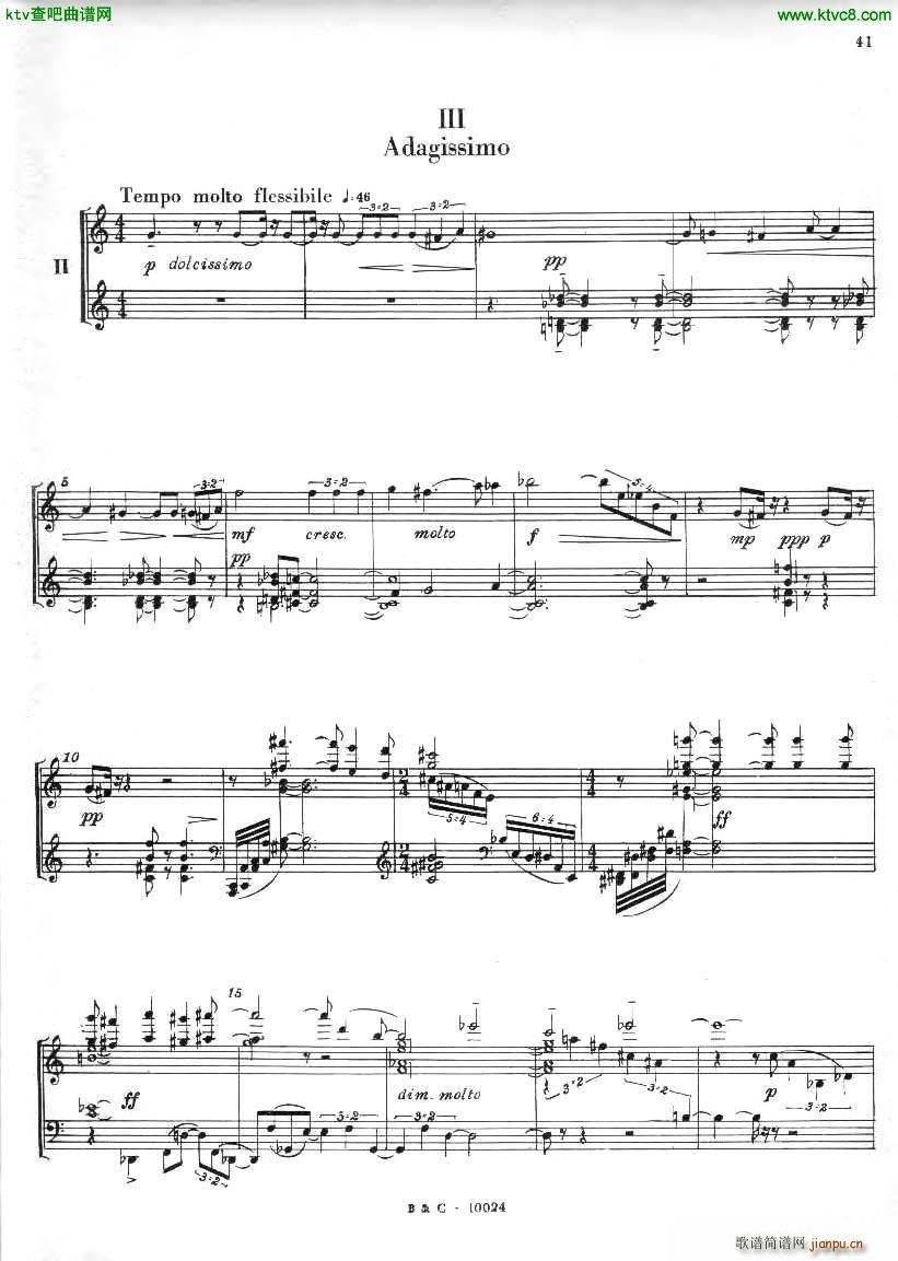 Ginastera Piano concerto No 1 part 2(钢琴谱)10