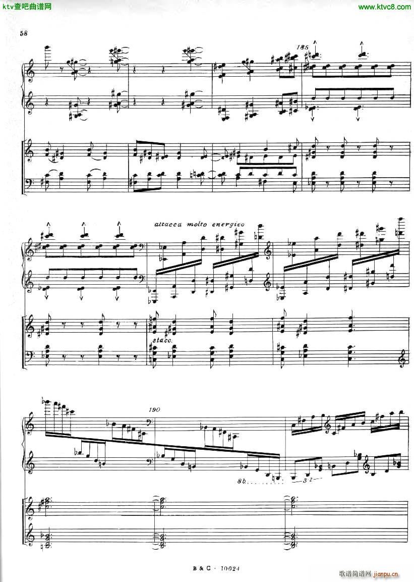 Ginastera Piano concerto No 1 part 2(钢琴谱)26
