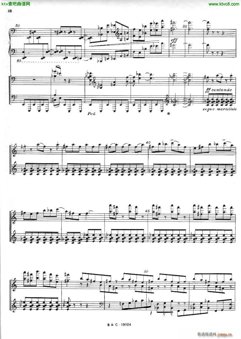 Ginastera Piano concerto No 1 part 2(钢琴谱)17