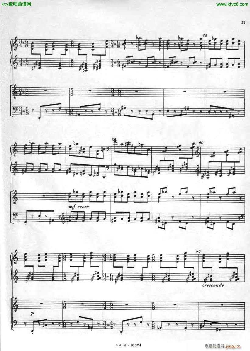 Ginastera Piano concerto No 1 part 2(钢琴谱)20