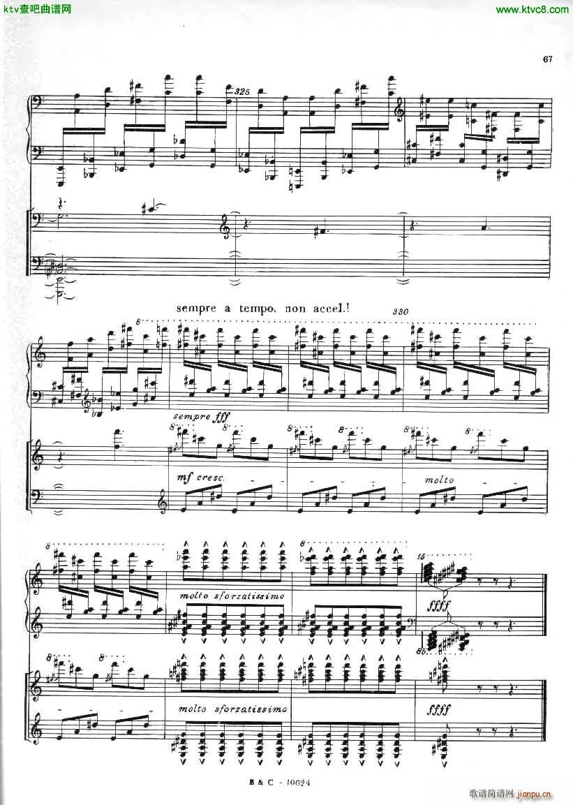 Ginastera Piano concerto No 1 part 2(钢琴谱)35