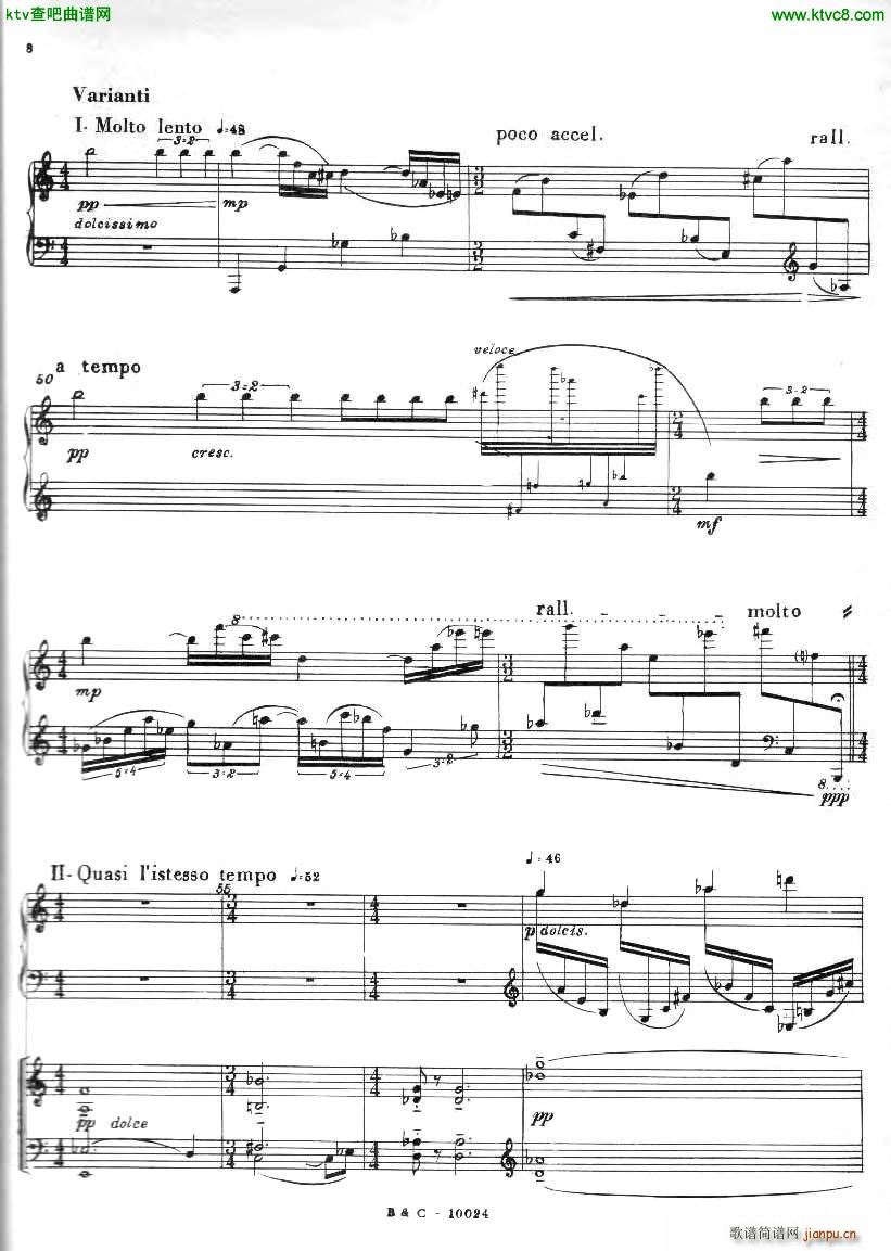 Ginastera Piano concerto No 1 part 1(钢琴谱)8