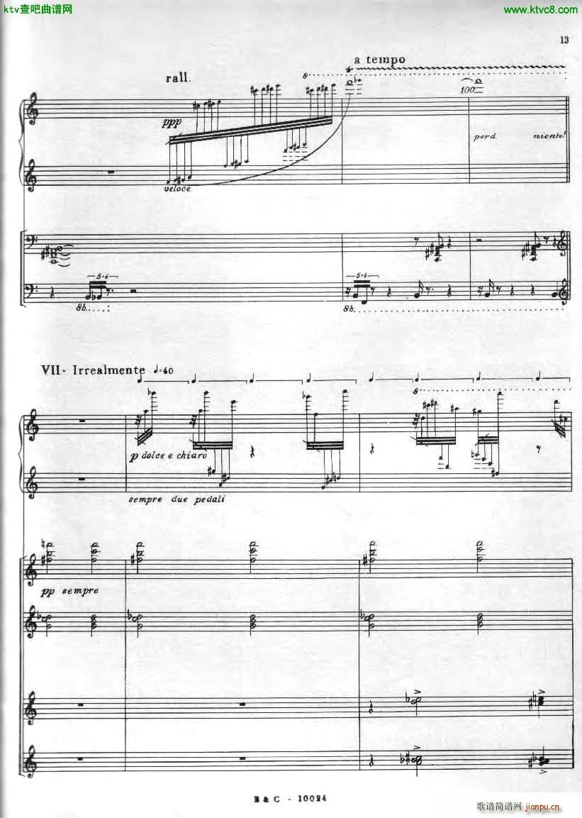 Ginastera Piano concerto No 1 part 1(钢琴谱)13
