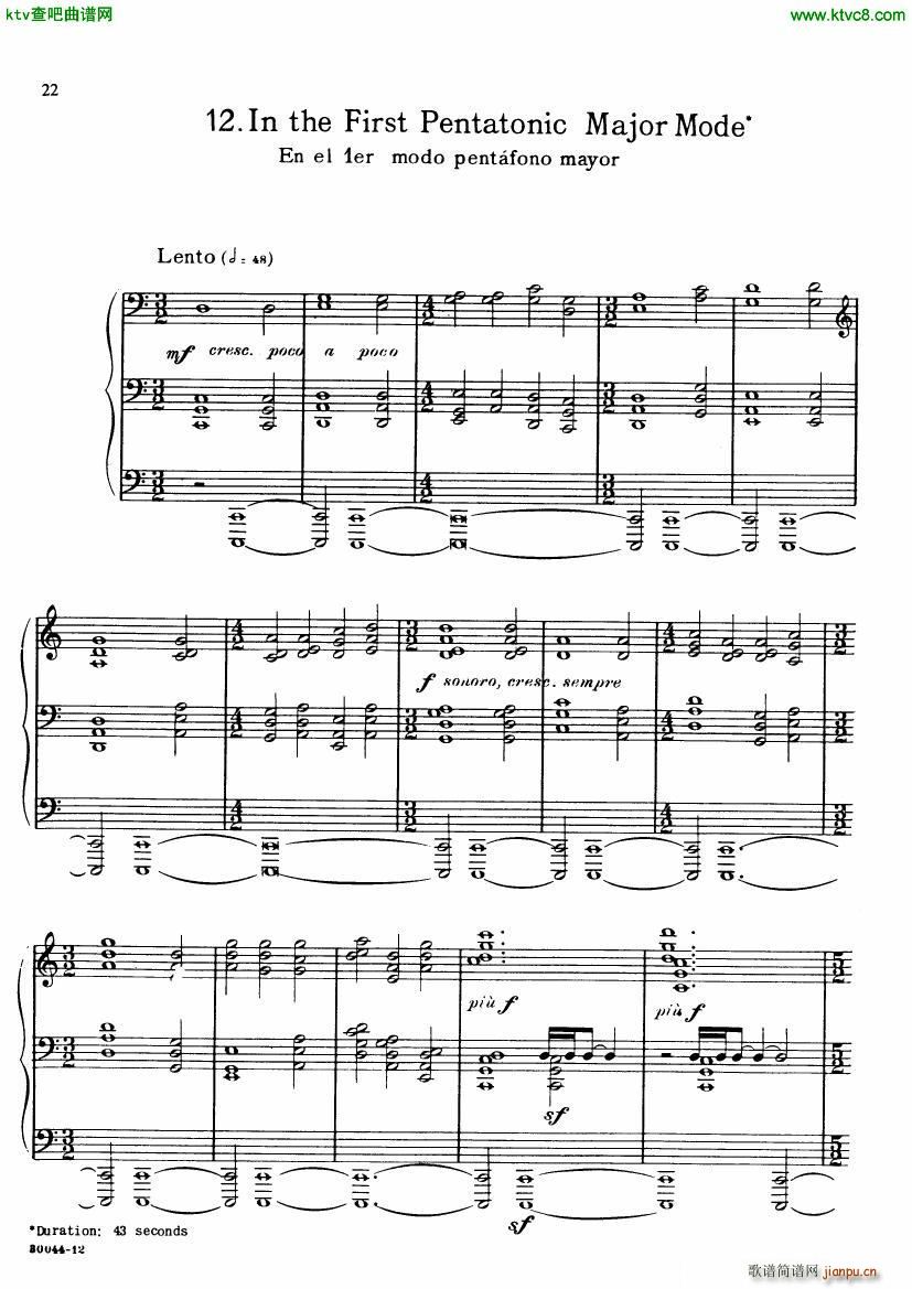 ginastera preludios americanos(钢琴谱)21