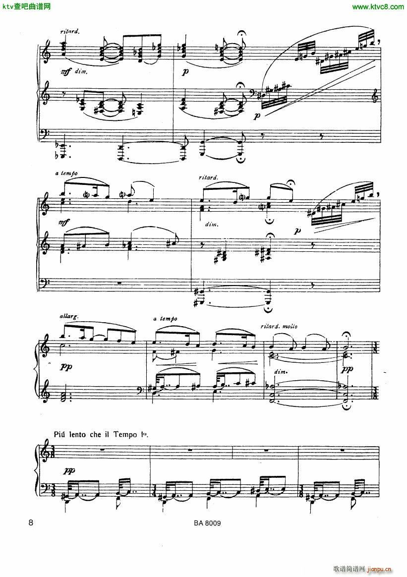 Ginastera Tres Piezas 2 Nortena(钢琴谱)3