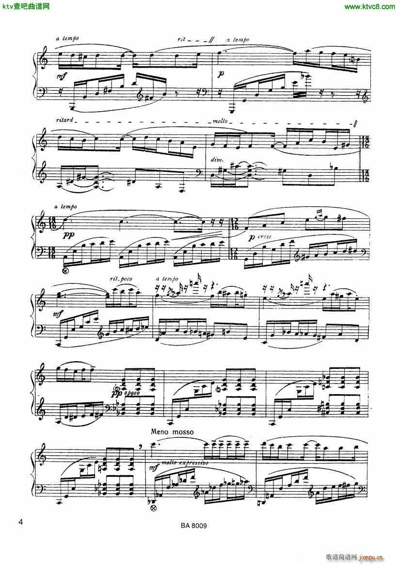 Ginastera Tres Piezas 1 Guyana(钢琴谱)3