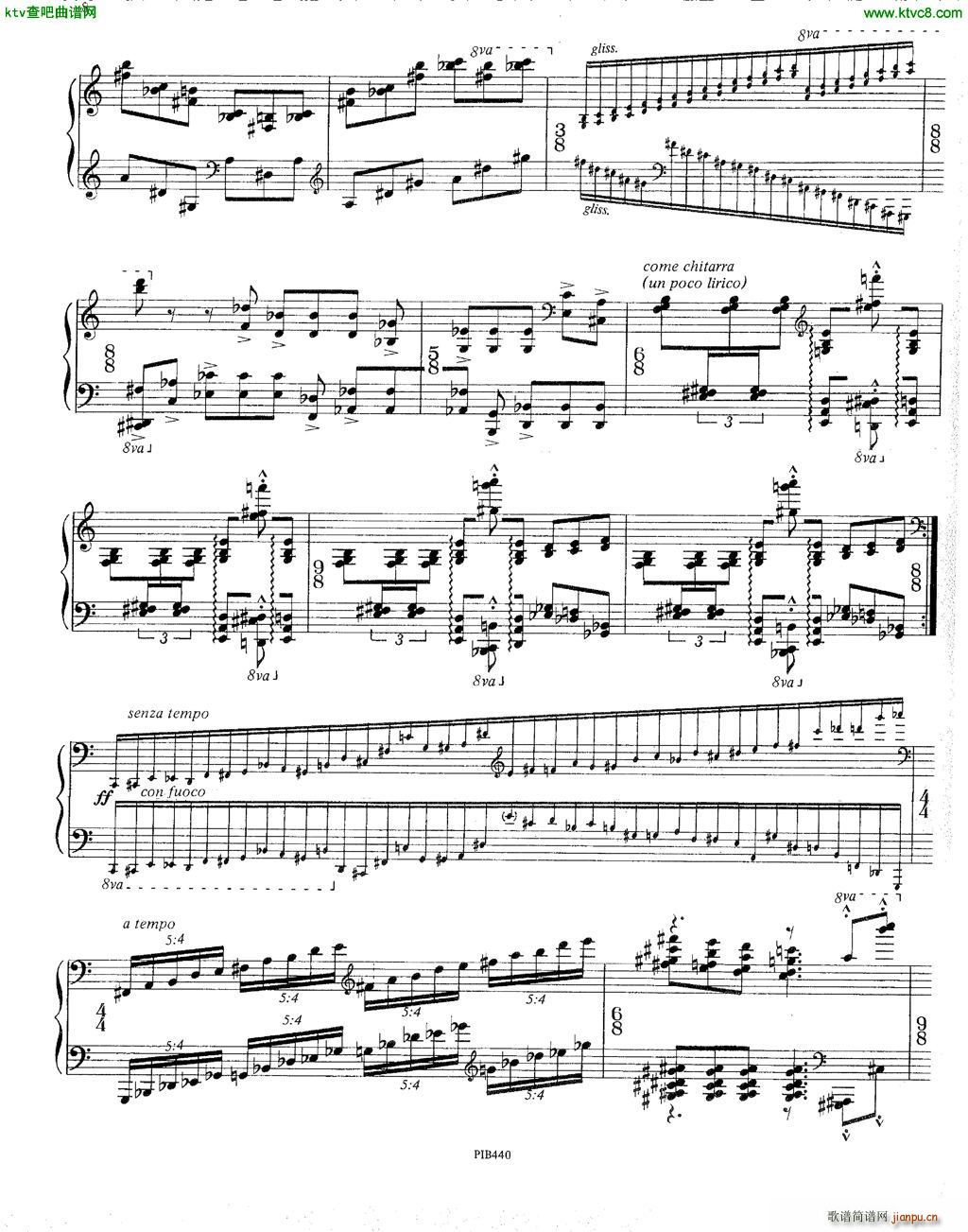 Ginastera Sonata No 3(钢琴谱)6