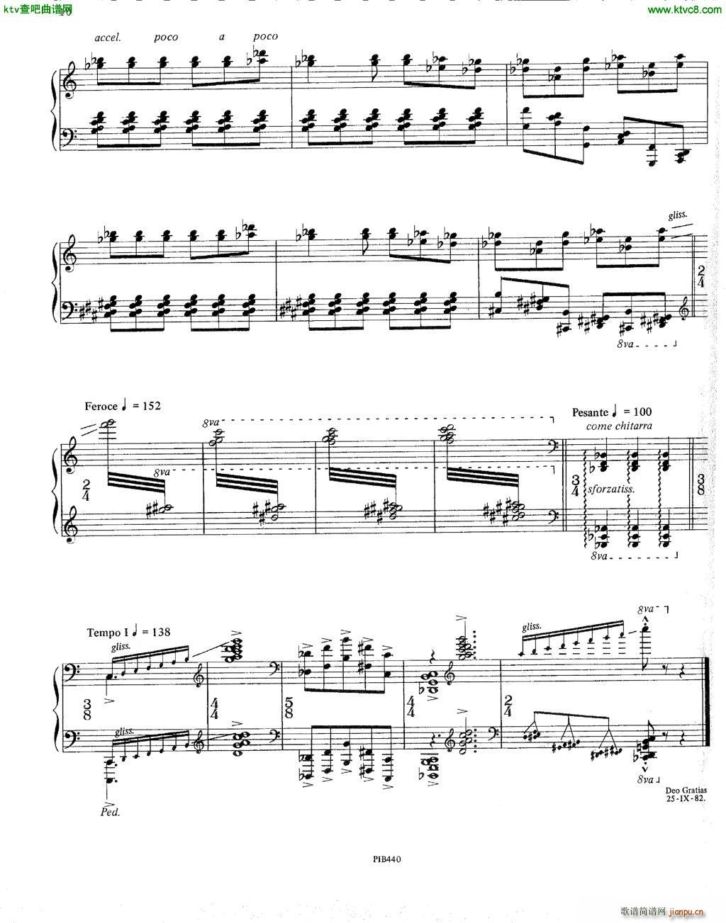 Ginastera Sonata No 3(钢琴谱)8