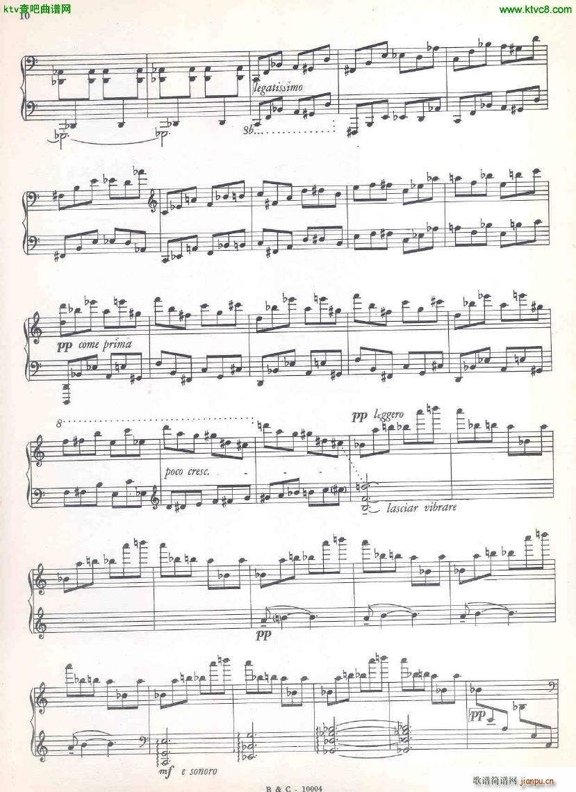 Ginastera Sonata No 1(钢琴谱)10