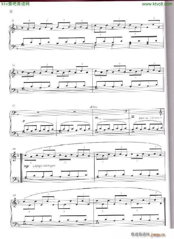 Philip Glass Mad rush 1(钢琴谱)3