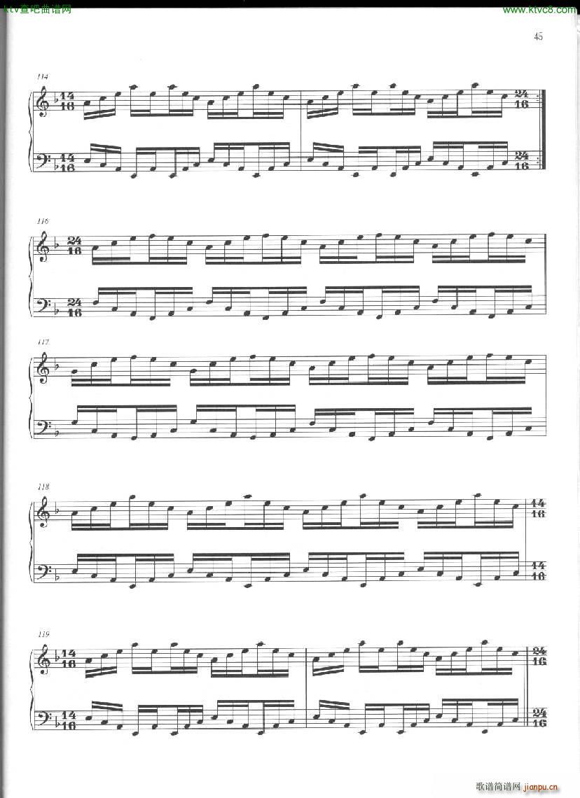 Philip Glass Mad rush 1(钢琴谱)16