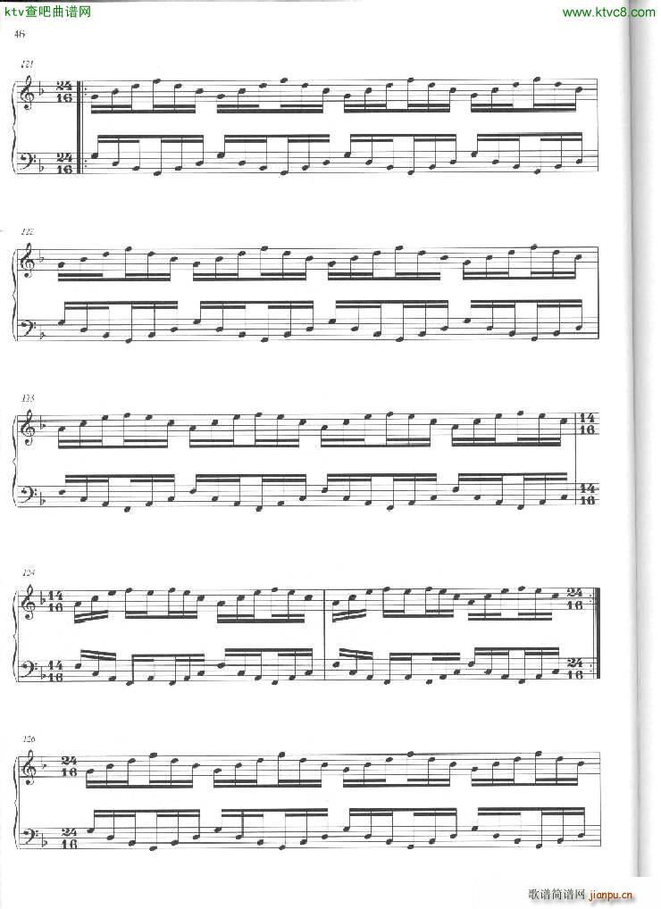 Philip Glass Mad rush 1(钢琴谱)17