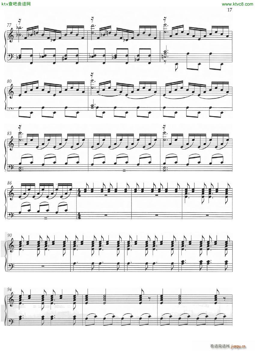 Glass trilogy 3(钢琴谱)5