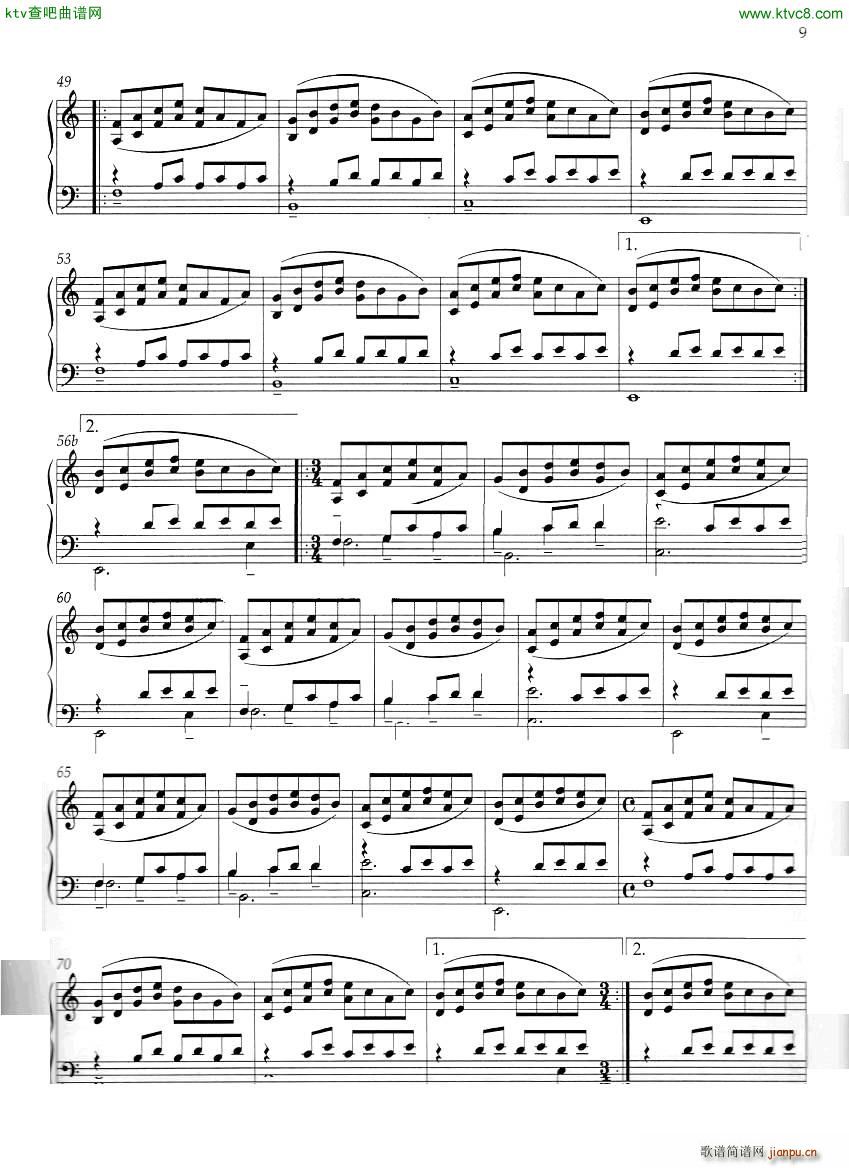 Glass trilogy 2(钢琴谱)3