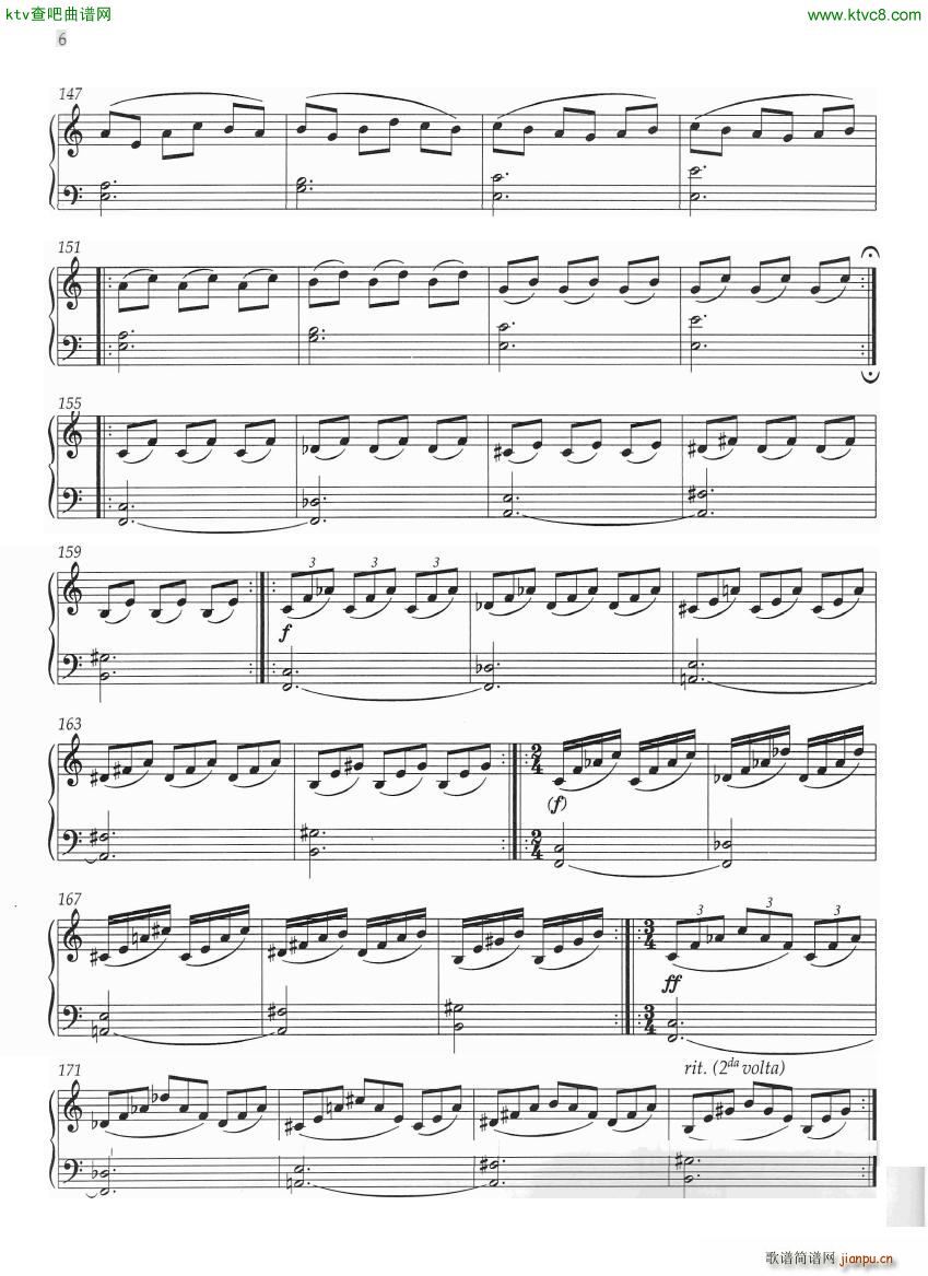 Glass trilogy 1(钢琴谱)6