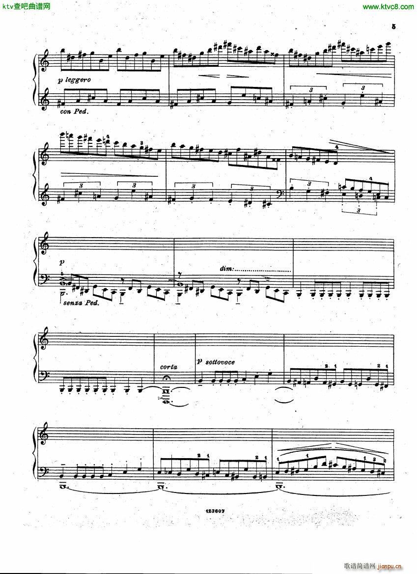 Fuga Toccata(钢琴谱)5