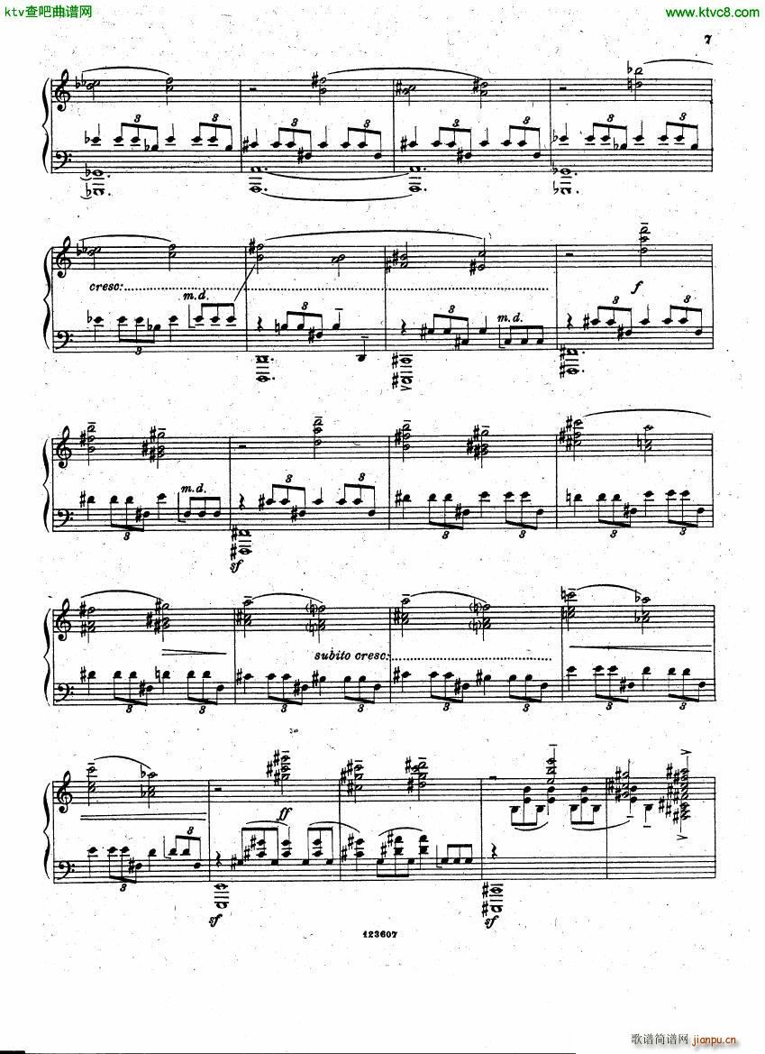 Fuga Toccata(钢琴谱)7