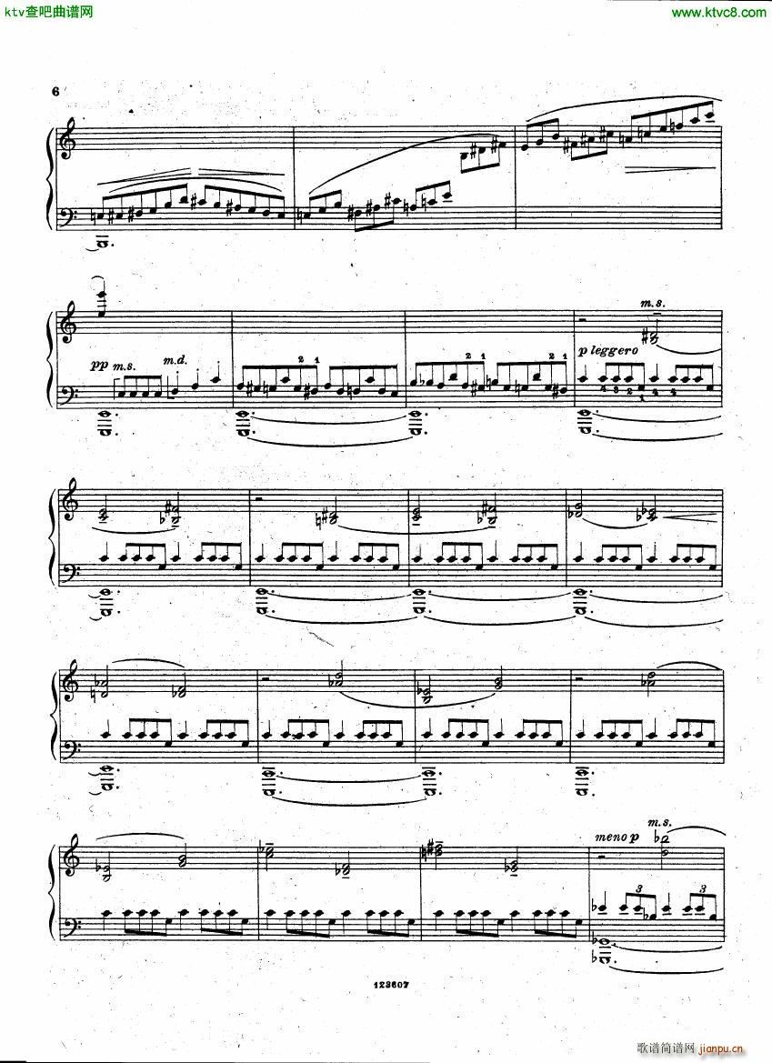 Fuga Toccata(钢琴谱)6