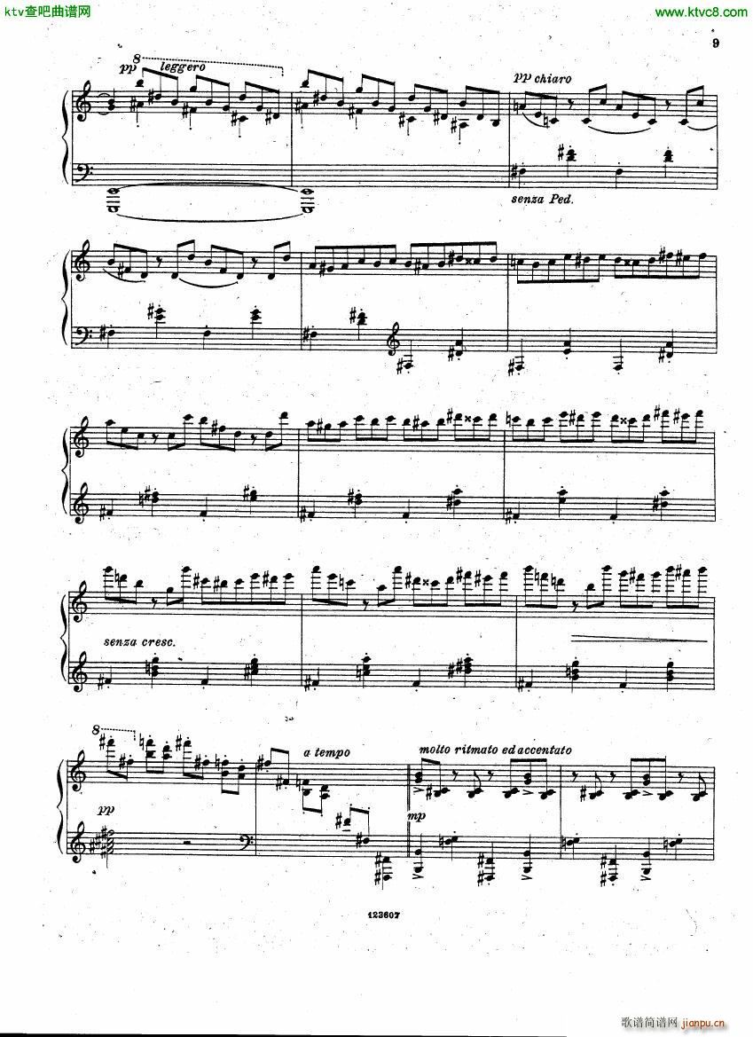 Fuga Toccata(钢琴谱)9