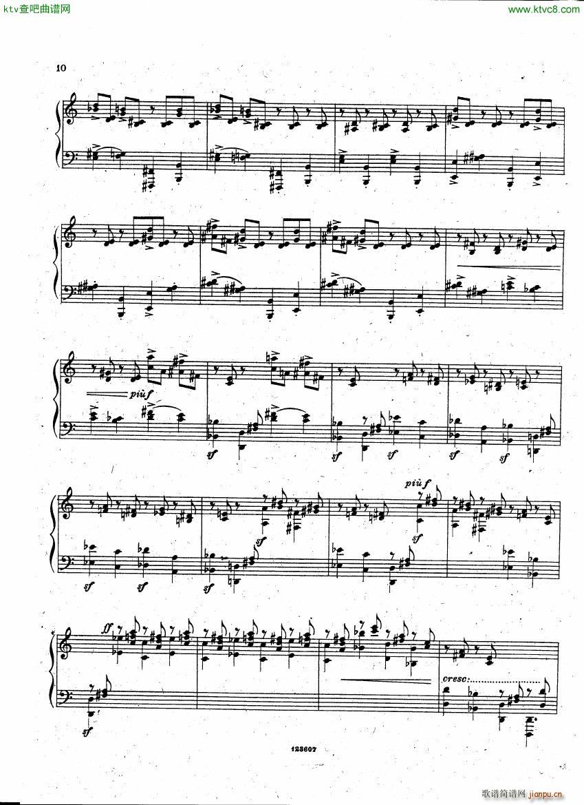 Fuga Toccata(钢琴谱)10