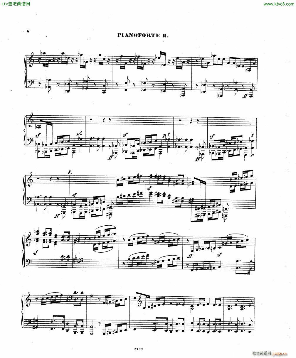 Fuchs Piano concerto Op 27 II(钢琴谱)7
