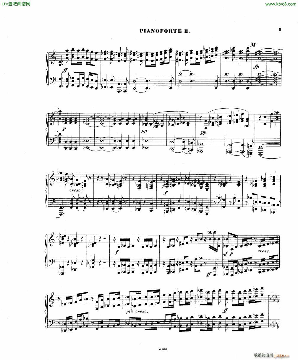 Fuchs Piano concerto Op 27 II(钢琴谱)8