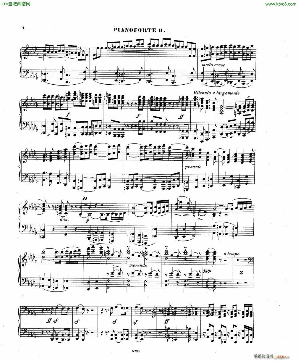 Fuchs Piano concerto Op 27 II(钢琴谱)3