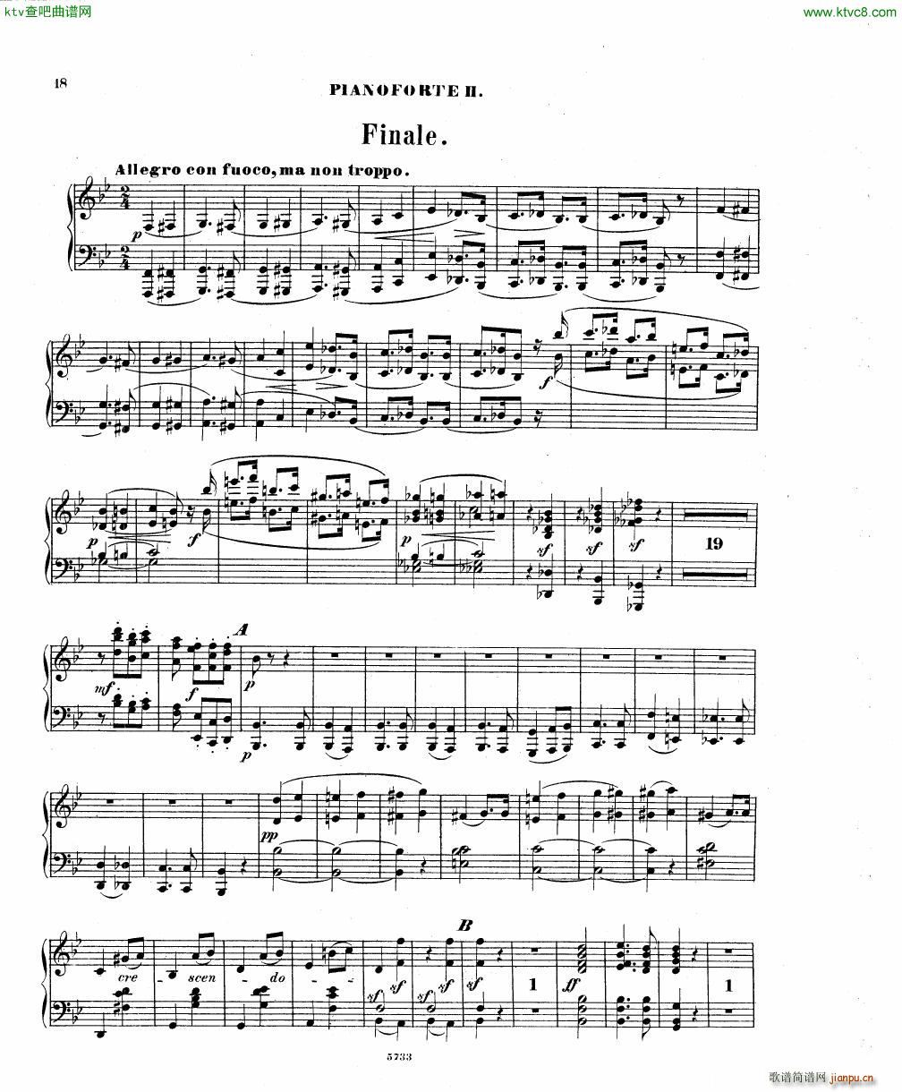 Fuchs Piano concerto Op 27 II(钢琴谱)17