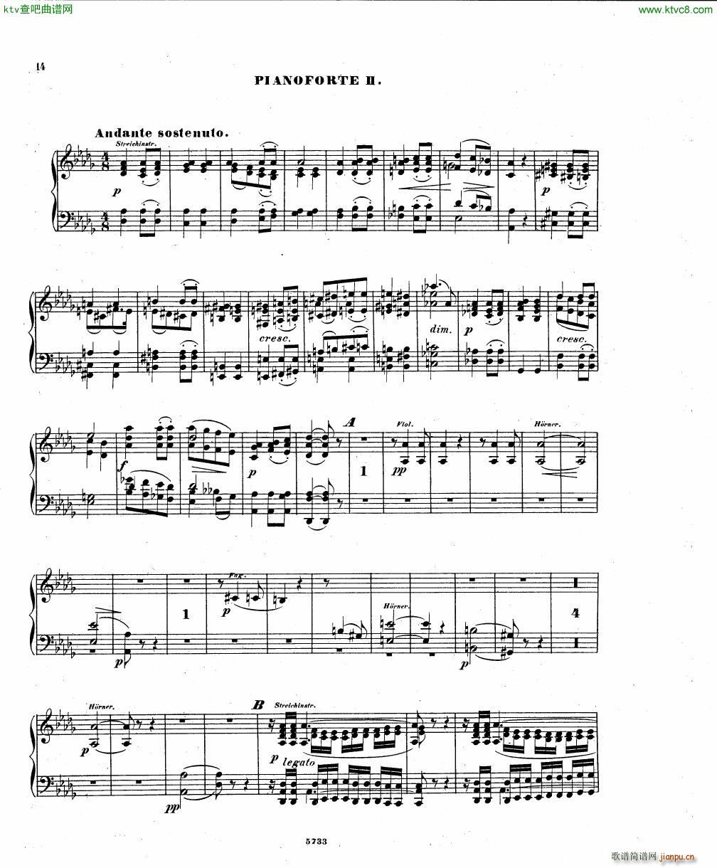 Fuchs Piano concerto Op 27 II(钢琴谱)13