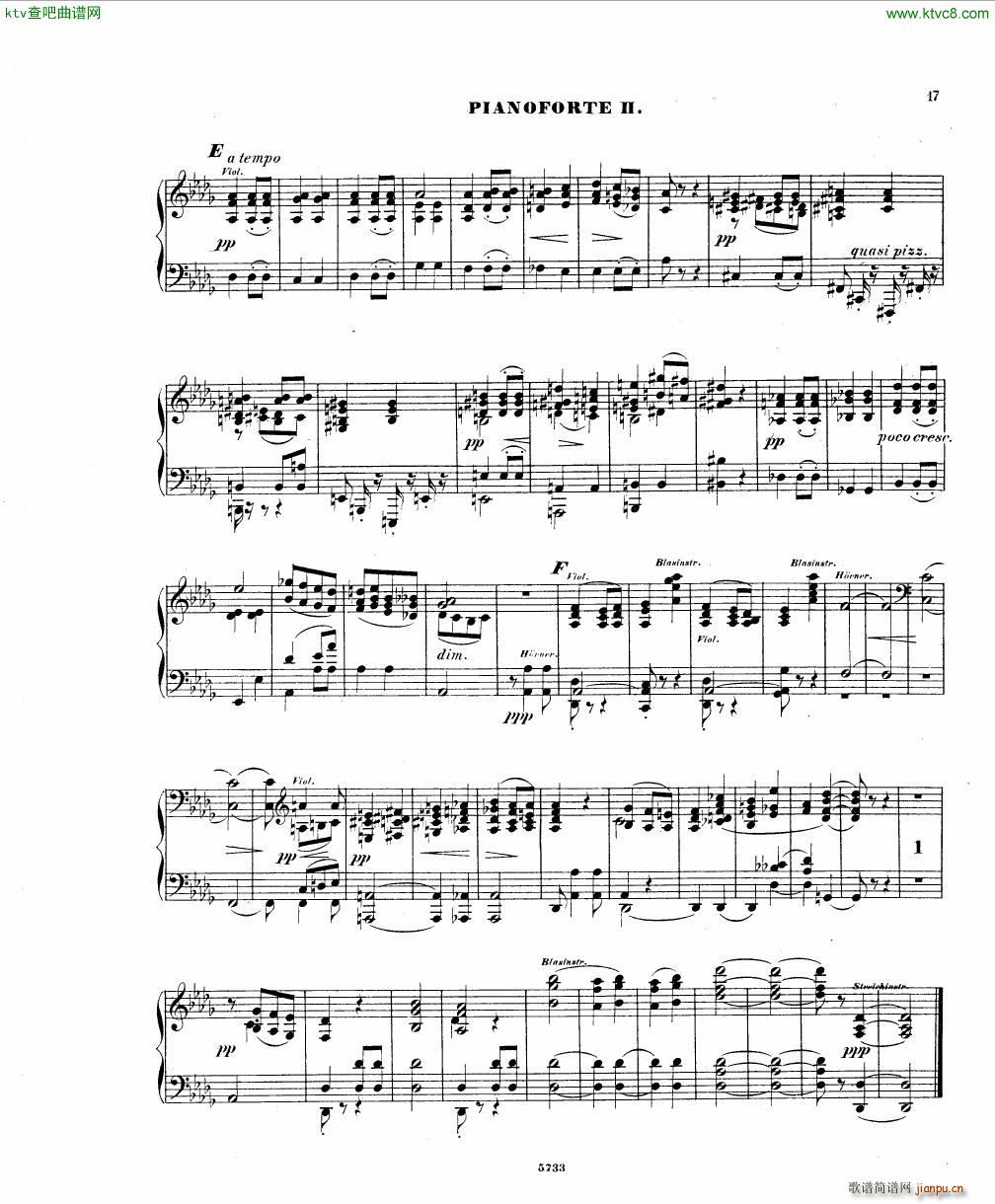 Fuchs Piano concerto Op 27 II(钢琴谱)16