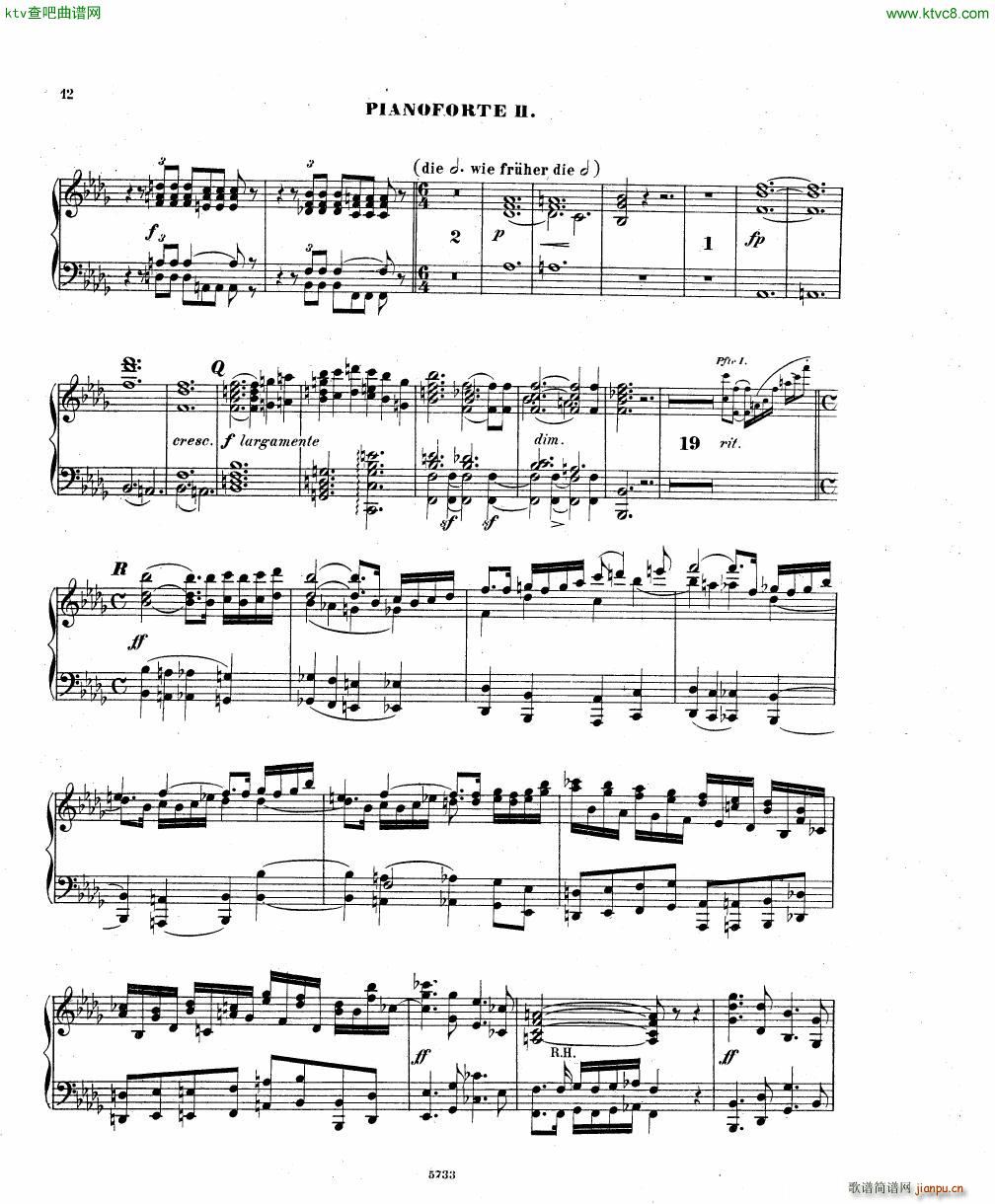 Fuchs Piano concerto Op 27 II(钢琴谱)11