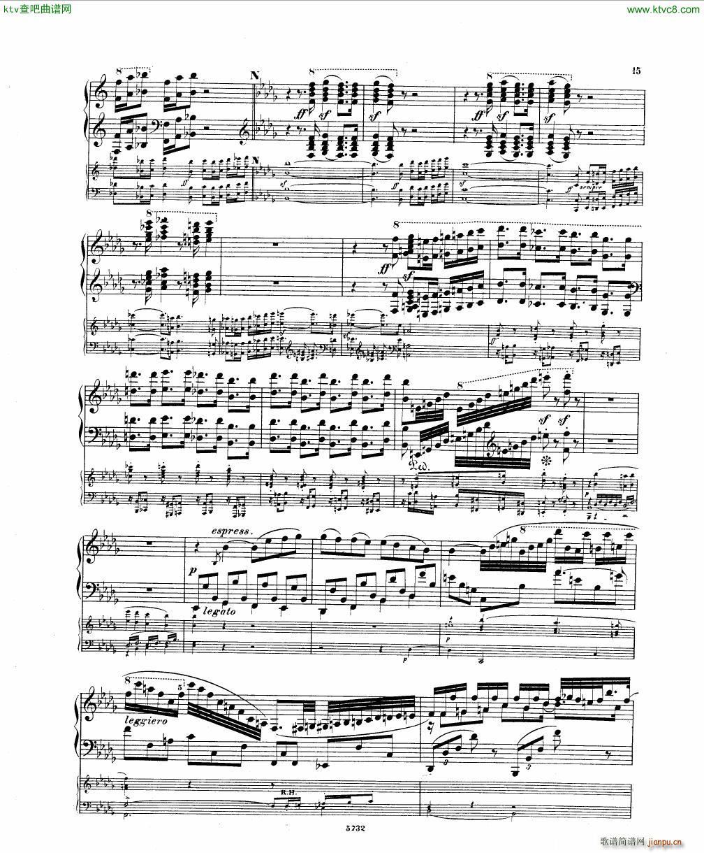 Fuchs Piano concerto Op 27 I(钢琴谱)13
