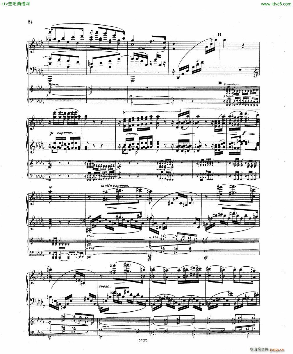 Fuchs Piano concerto Op 27 I(钢琴谱)22