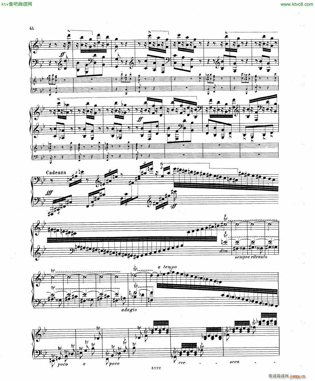Fuchs Piano concerto Op 27 I(钢琴谱)33
