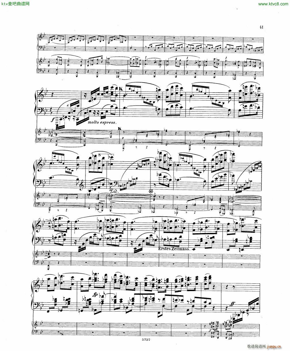 Fuchs Piano concerto Op 27 I(钢琴谱)39