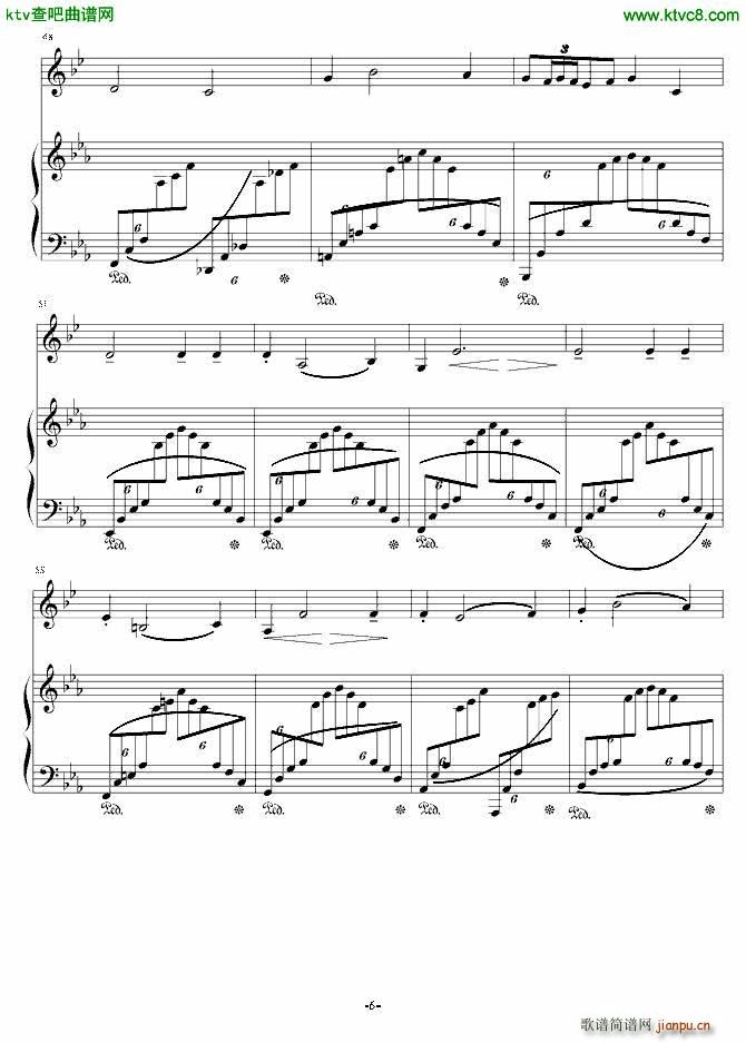 荒芜第三乐章(钢琴谱)6