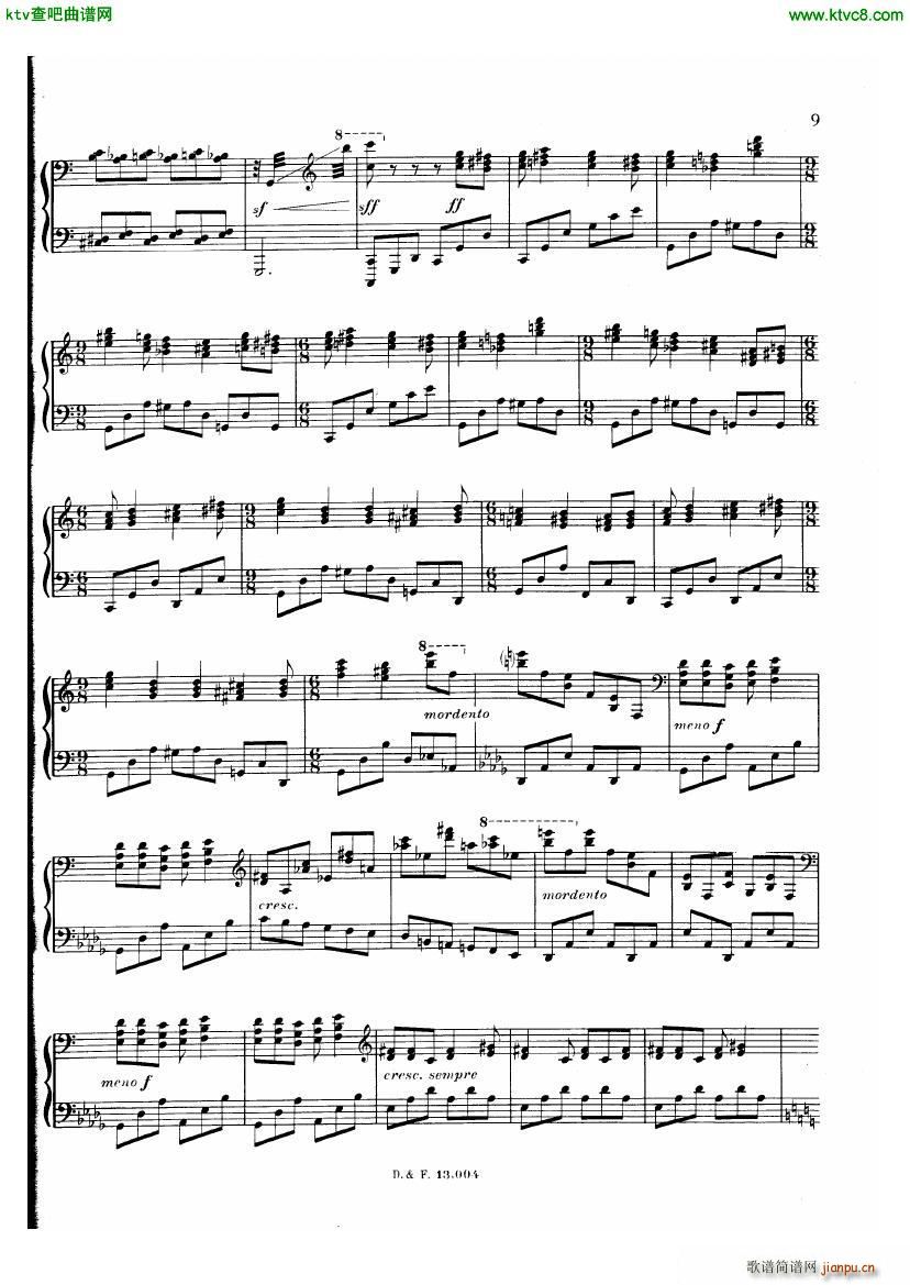 GinasteraDanzArgentinas(钢琴谱)9