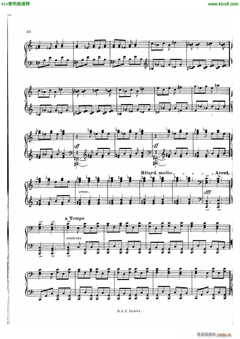 GinasteraDanzArgentinas(钢琴谱)10