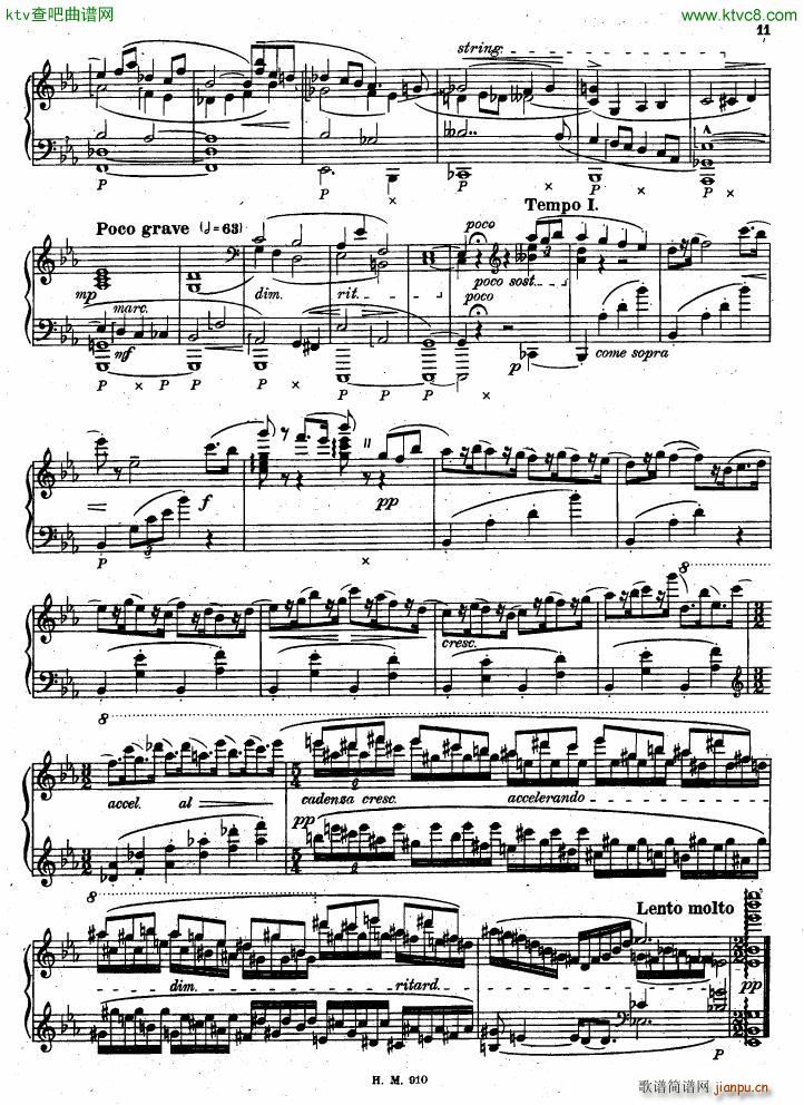 Hurnik preludes op 9(钢琴谱)7