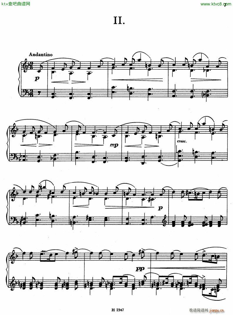 Hurnik piano sonatina(钢琴谱)7