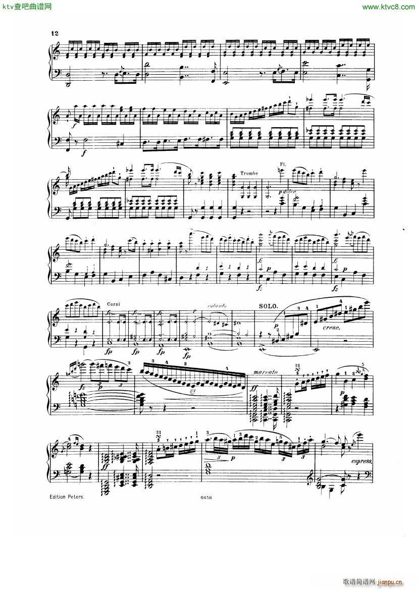 hummel op85 Klavierkonzert Nr1(钢琴谱)10