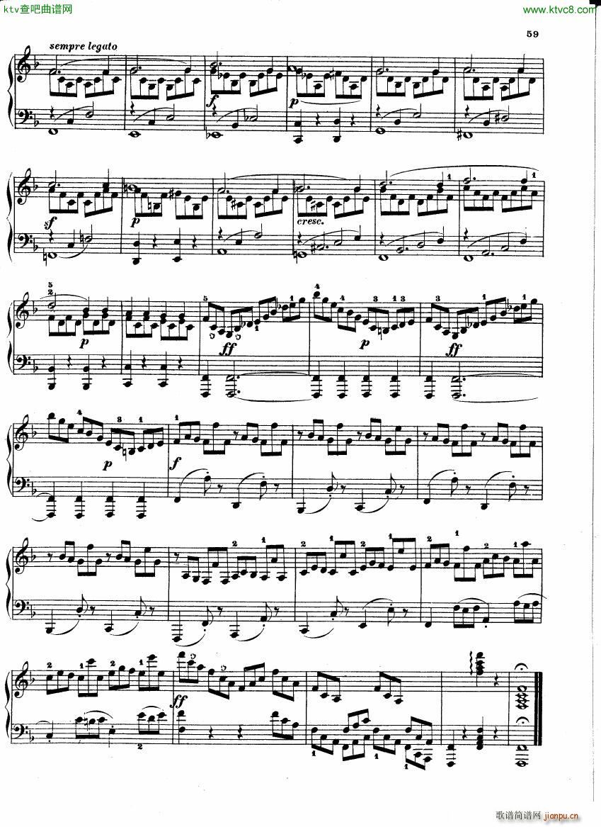 Hummel Op 20 no 1(钢琴谱)20